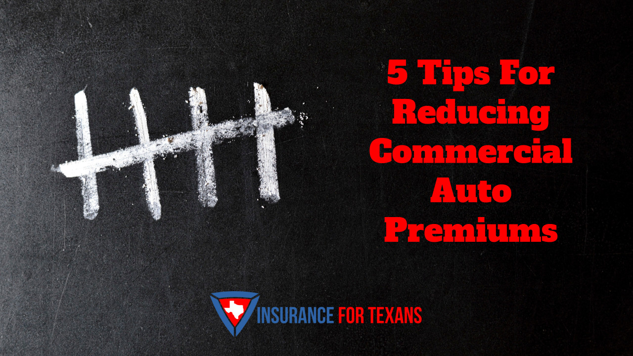 5 Tips For Reducing Commercial Auto Premiums