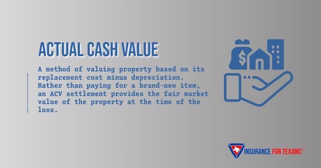 Actual cash value