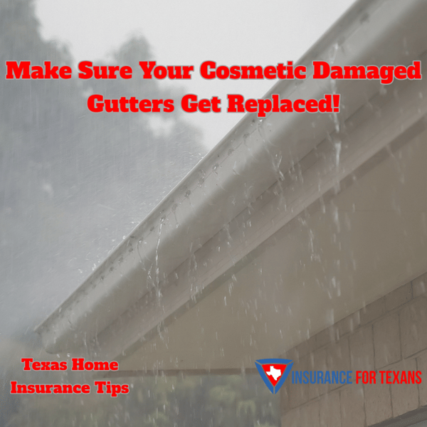 Make Sure Your Cosmetic Damaged Gutters Get Replaced