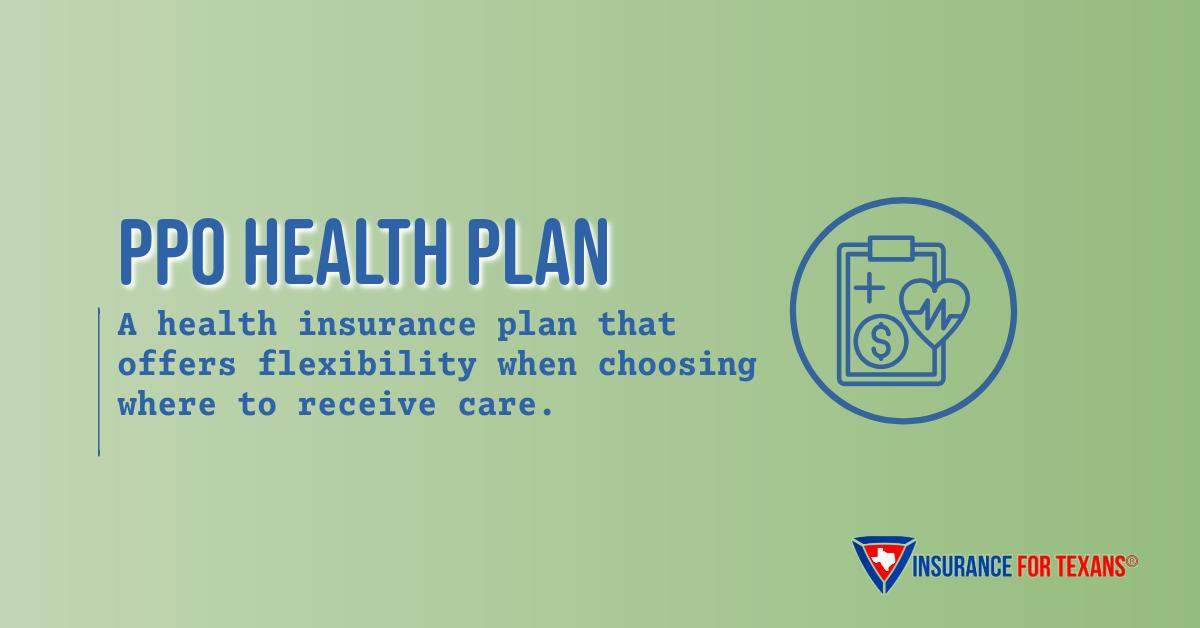 What is a PPO health insurance plan?