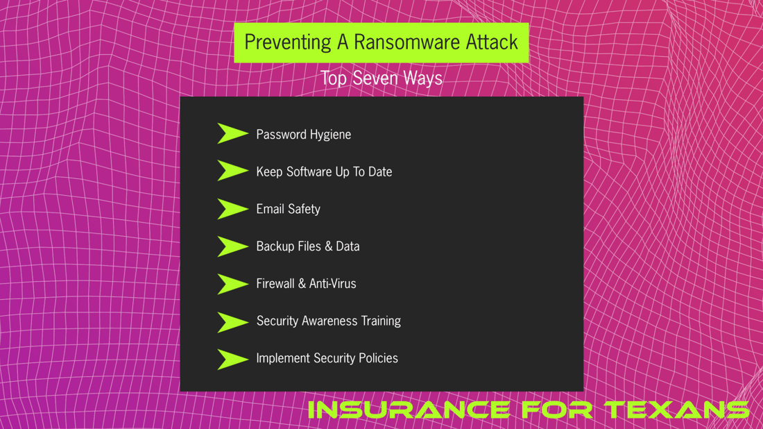 Top 7 Ways To Prevent A Ransomware Attack