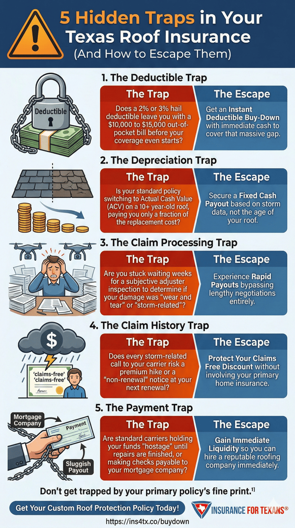 The 5 hidden Traps In Your Texas Roof Insurance
