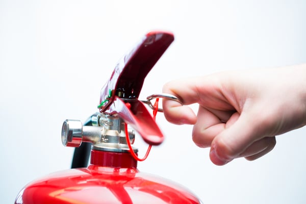 A fire extinguisher helps, but doesn't save your home