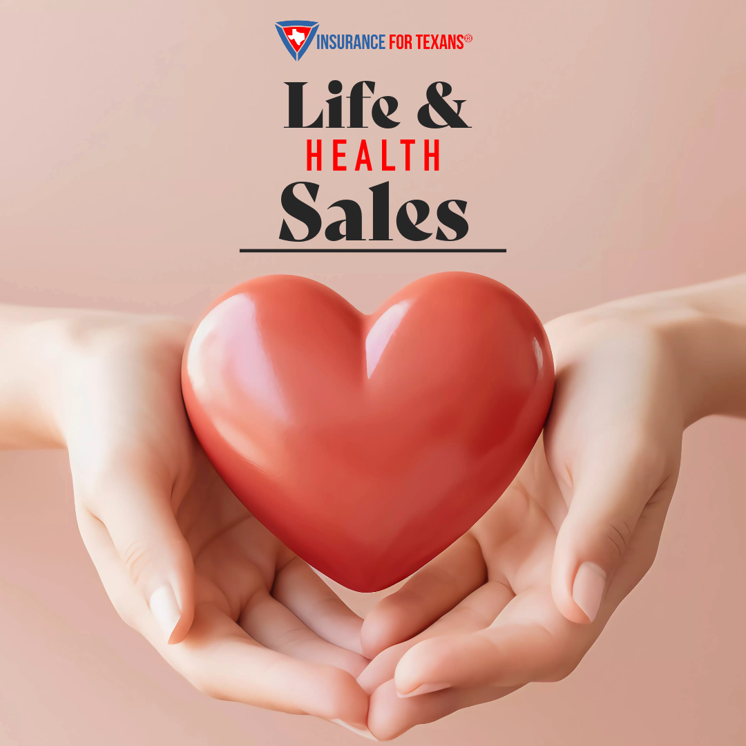 Sell Live & Health  Insurance With Insurance For Texans