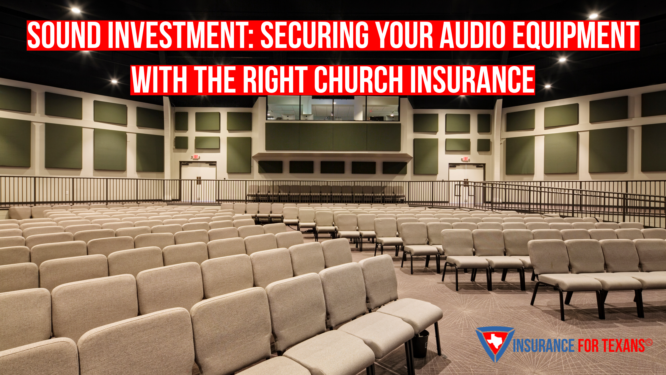 Sound Investment: Securing Your Audio Equipment With The Right Church Insurance