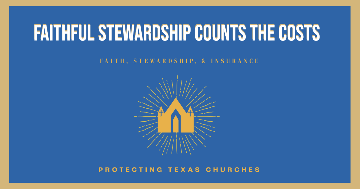Faithful Stewardship Counts the Costs