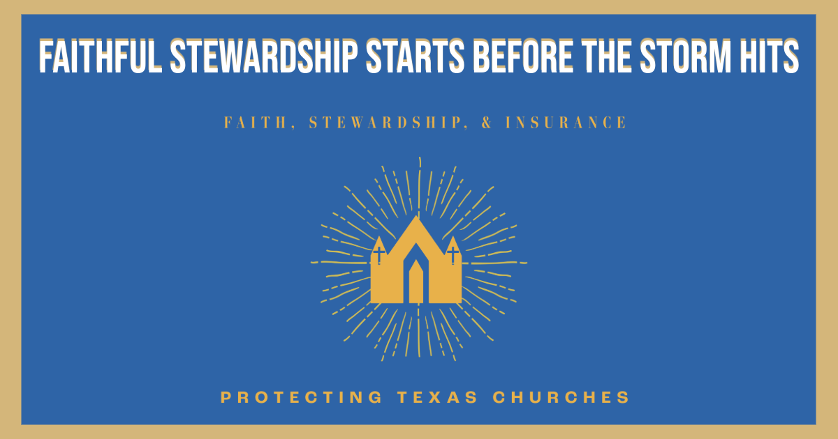 Faithful Stewardship Starts Before the Storm Hits