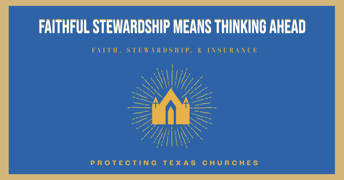 Faithful Stewardship Means Thinking Ahead